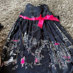 Girls Dress…Paris Theme